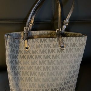 MK Grey Purse